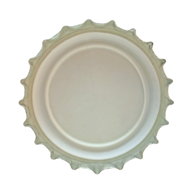 Photo bottle cap isolated