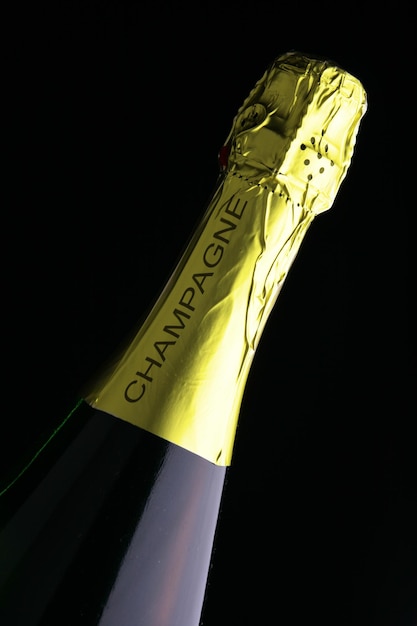 bottle of champagne