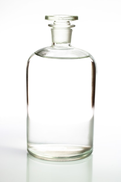 Bottle of clean weter isolated