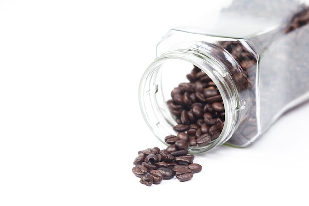 Bottle coffee beans mug