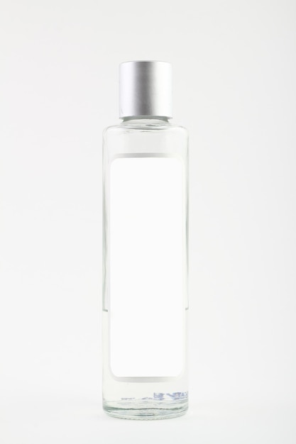 Photo bottle of cologne isolated over a white background