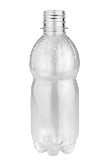 Bottle empty isolated on white background