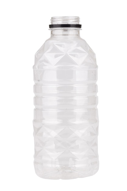 Bottle isolated on white background empty