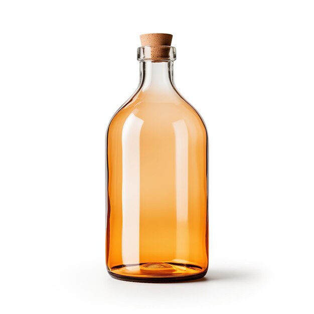 bottle isolated white background