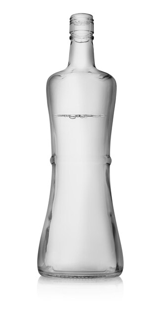 Bottle of martini isolated on a white background