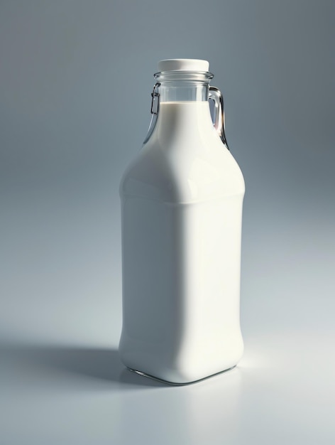 A Bottle of Milk Photography Product Mock Up