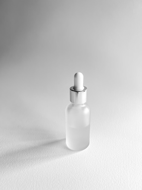 bottle of perfume. Facial serum