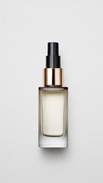 a bottle of perfume that is made by brand.