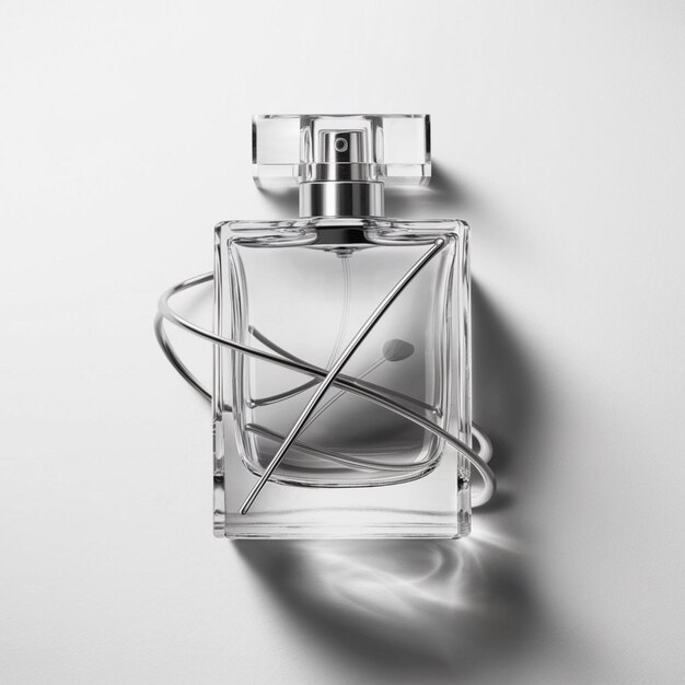 a bottle of perfume that is made by a company