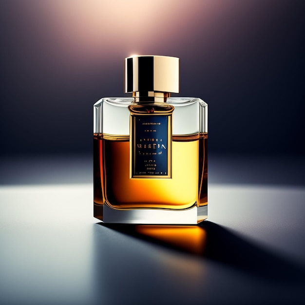 Premium AI Image | A bottle of perfume with the word perfume on it