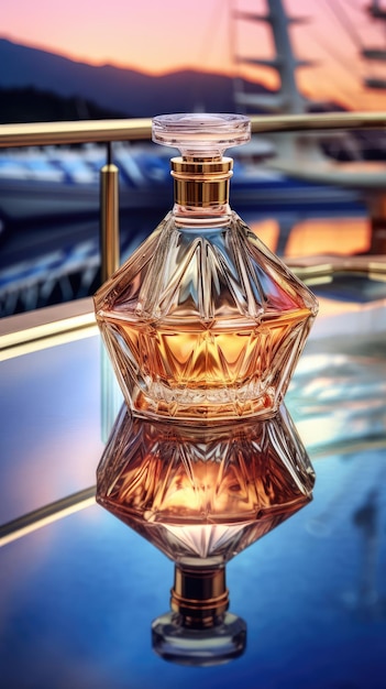 Photo a bottle of perfume