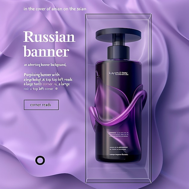 a bottle of russian product with the words quot russian on the front quot