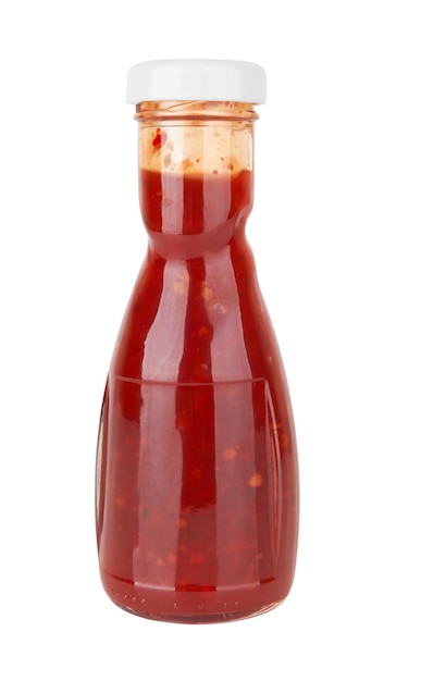 Bottle of tomato sauce