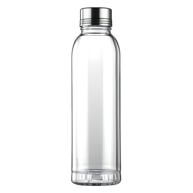 bottle of water on a white background