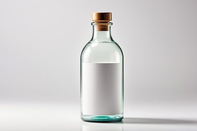 Bottle on white background