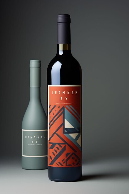 a bottle of wine from the company's wine company