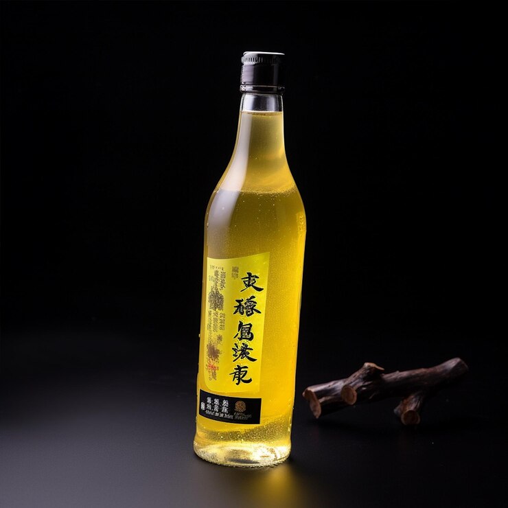 Photo a bottle wine