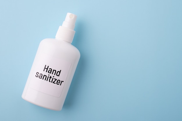 Bottle with hand sanitizer