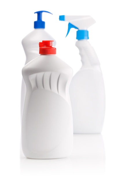 Bottles for kitchen cleaning