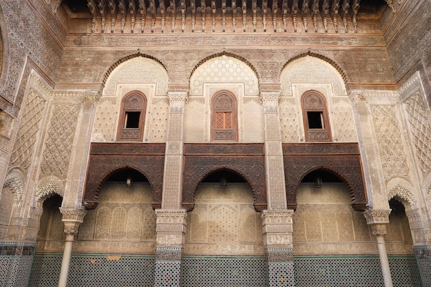 Bou Inania Madrasa in Fez, Marokko