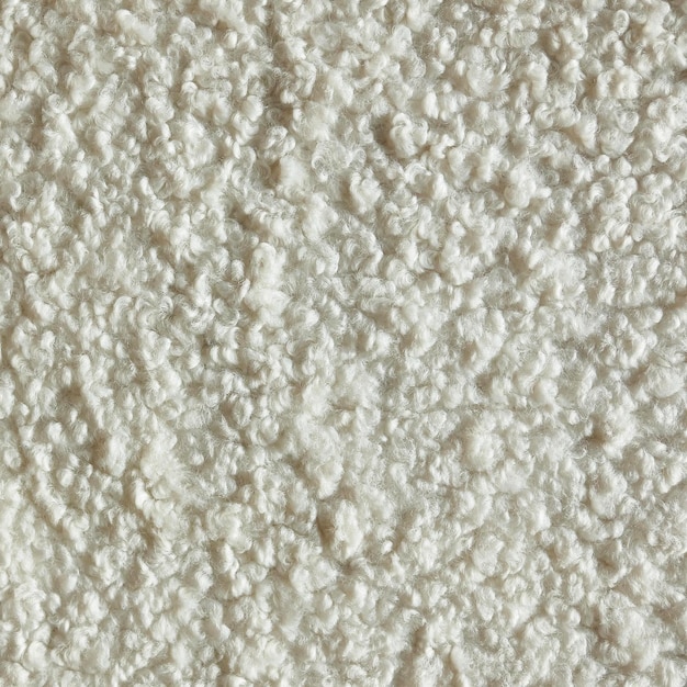 Premium Photo Boucle fabric texture white
