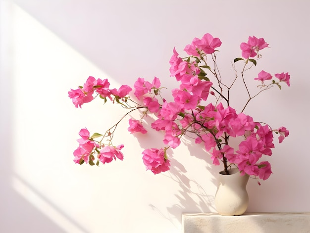 Bougainvillea bloem in de achtergrond van de studio enkele bougainvillabloem prachtige bloem