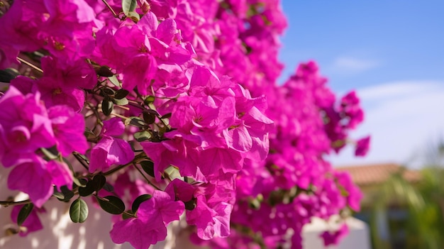 Photo bougainvillea floral background