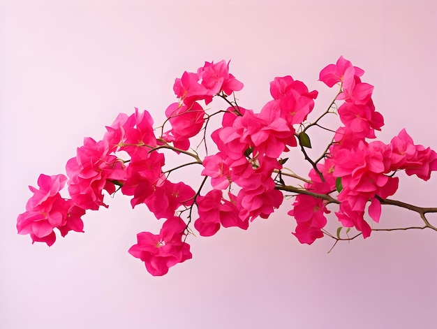 Photo bougainvillea flower in studio background single bougainvillea flower beautiful flower