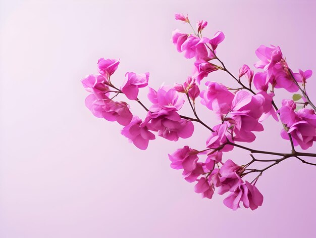 Photo bougainvillea flower in studio background single bougainvillea flower beautiful flower