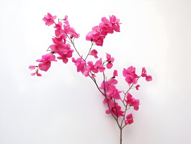 Bougainvillea flower in studio background single bougainvillea flower Beautiful flower