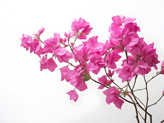 Bougainvillea flower in studio background single bougainvillea flower Beautiful flower