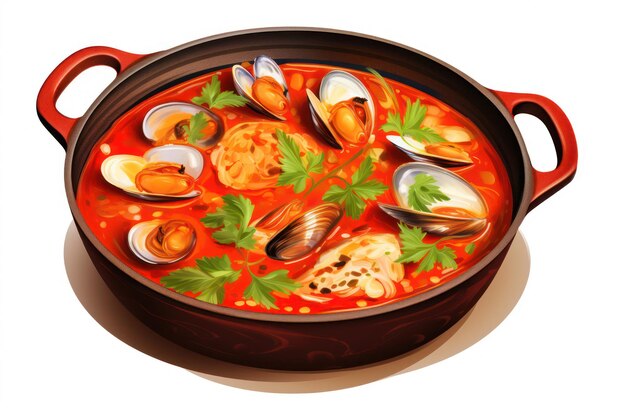 Bouillabaisse icon on white background ar 32 v 52 Job ID f7f429a5021e4dfaafb8c5f4dfa0edb0