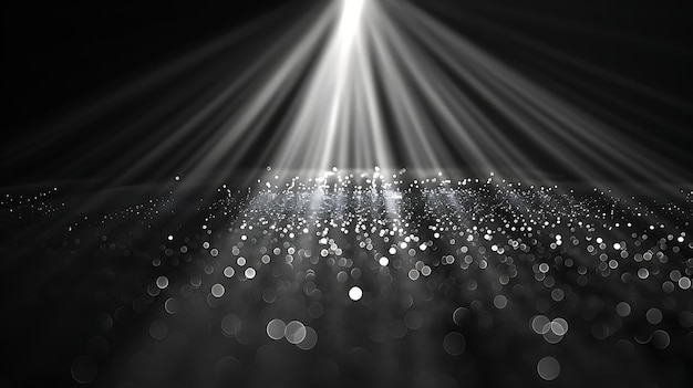 Photo bouncing light rays with bright light and white pure color l texture effect y2k collage background