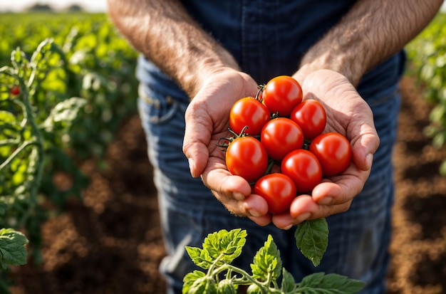 Bountiful Blessings Embodying the Richness of Cherry Tomatoes