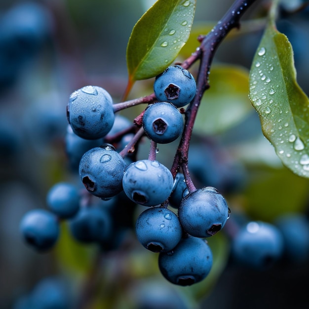 Bountiful Blueberries Nature's Flavorful Gems