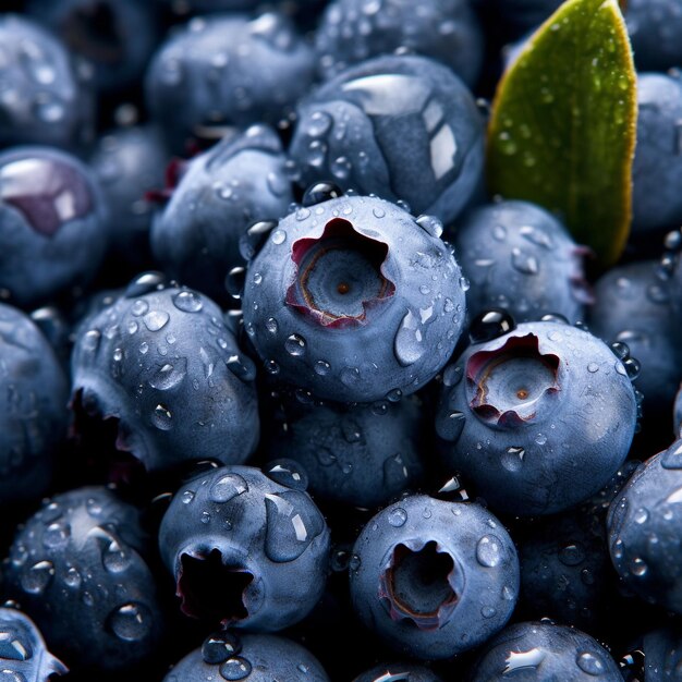 Bountiful Blueberries Nature's Flavorful Gems