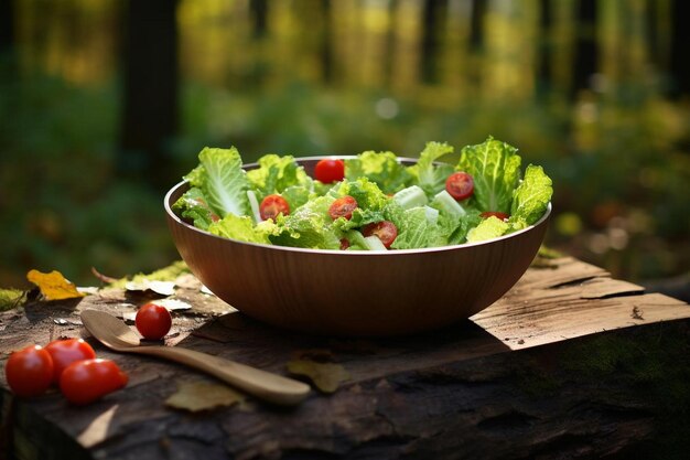 Bountiful Caesar Salad Harvest