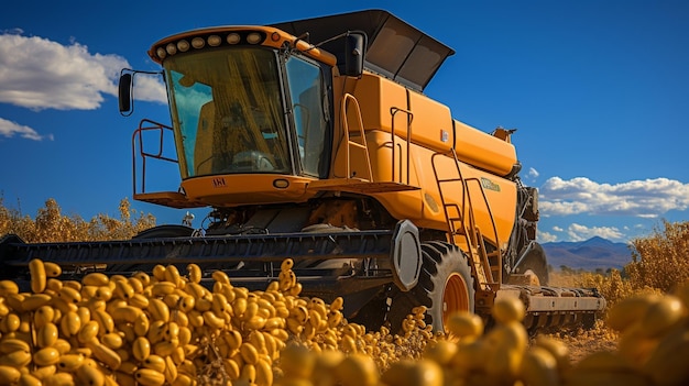 Bountiful Chickpea Harvest