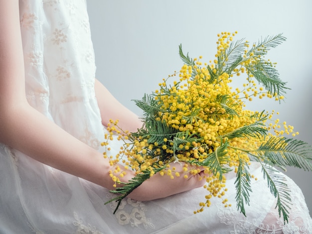 Bouquet of bright, yellow flowers