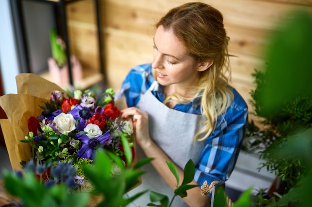 Bouquet for buyer