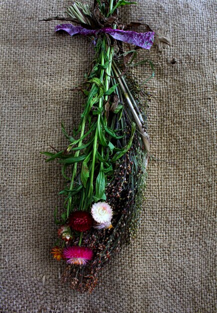 Bouquet of dried flowers