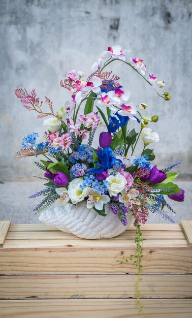 bouquet flower in vase