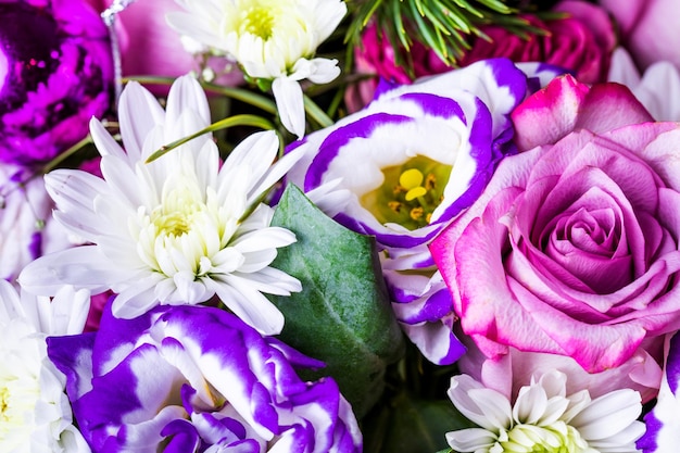 Bouquet of flowers Festive flowers composition