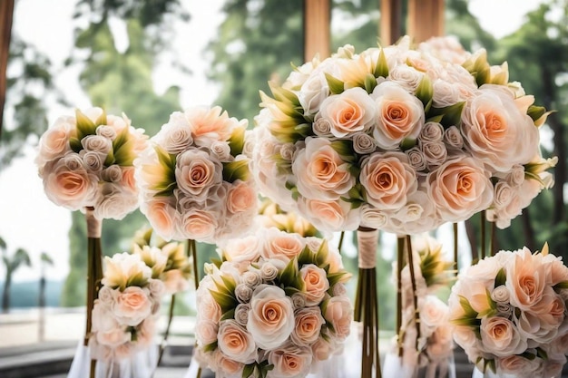 a bouquet of flowers for a wedding