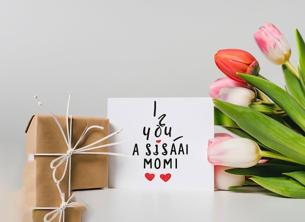 bouquet of flowers on white wooden table