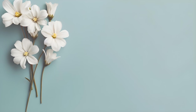 a bouquet of flowers with a frame