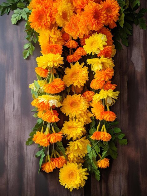 Photo a bouquet of flowers with the word  flowers  on the bottom