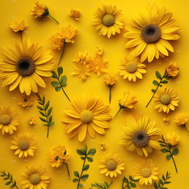 a bouquet of fresh flowers as a background