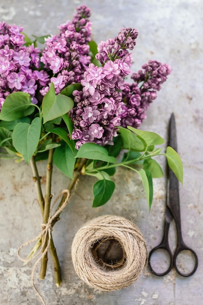 Bouquet of lilac