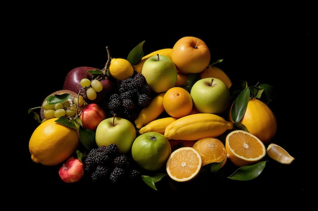 Фото Букет цитрусовых фруктов